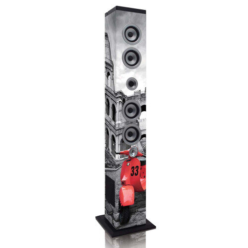 Bluetooth-Turmlautsprecher, FM-Radio, USB-/SD-Wiedergabe 2