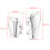 Motorcycle Middle Frame Air Deflector Heat Protectors-Silver 4