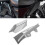 Motorcycle Middle Frame Air Deflector Heat Protectors-Silver 6