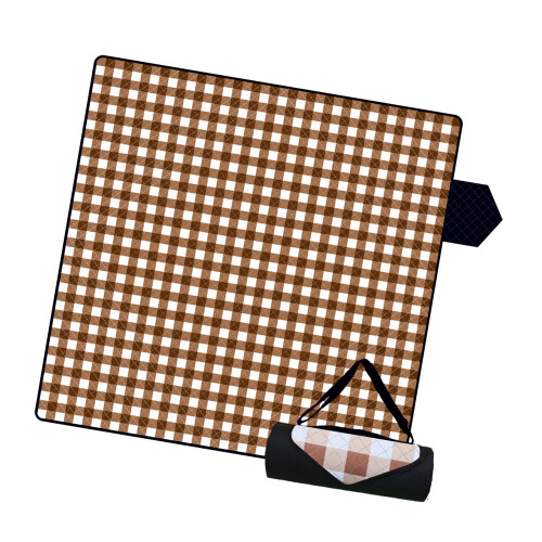 Generous 200cm Square Activity Pad Space Efficient-Chocolate