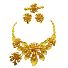 Ensemble de bijoux de mariage élégants, collier en-Section 1