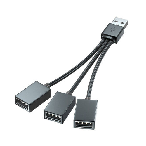 Multifunctionele USB2.0-splitter 1 tot 3 poortadapters voor