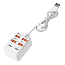 Multi Port USB Charging Dock With Data Transfer-6 output ports