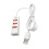 1 Input 4 Output USB Chargers Splitter Cable for Laptops-120cm 1