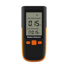Compteur numérique de gaz radon avec alarme sonore et lumineuse