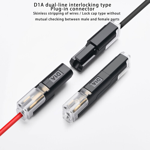Stable Wire Connect Terminals Connector Single Wire Plug in 1