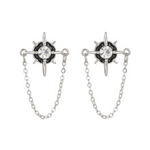 Décorations d'oreilles en chaîne en strass pour Freeclip 1 2,