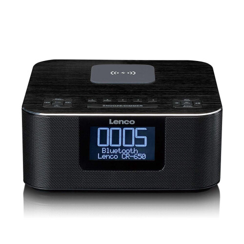 DAB+ Bluetooth-Radiowecker mit kabelloser Ladefunktion 2