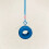 Roue d'exercice suspendue anti-mastication, lit de pneu-Bleu 6