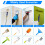 1.7m Paint Roller Extension Pole with 180° Rotation 4