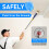 1.7m Paint Roller Extension Pole with 180° Rotation 6