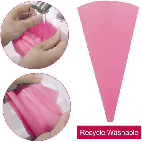 Εργαλεία DIY για λουλούδια με κρέμα τριαντάφυλλου, άκρες για γλάσο διακόσμησης 2