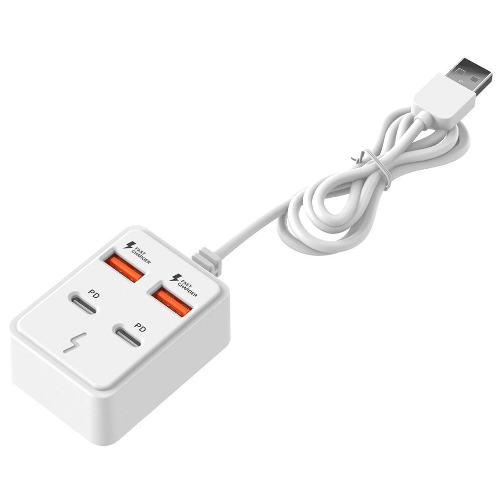 Multi Device Usb Charging Dock For Simultaneous-4 Output Ports 7627001528406