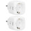 Intelligente WLAN-Steckdose mit Energiemonitor, 16 A, 2er-Pack 2