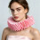 Classical Polyester False Collar Fashionable Design Dress-pink 7
