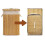 Collapsible Bamboo Laundry Basket Foldable Hamper 2