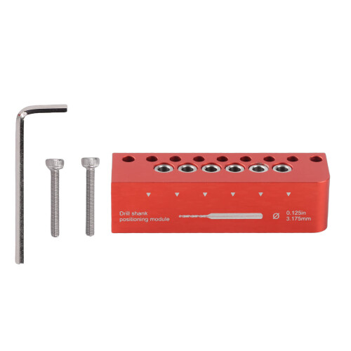 Bohrerschaft-Positionierungsmodul 3,175 mm Aluminium 1