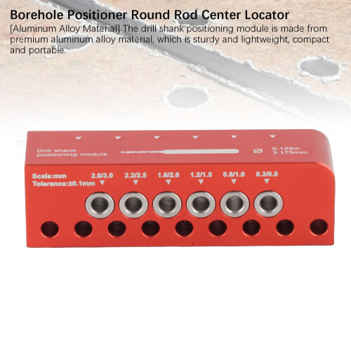 Bohrerschaft-Positionierungsmodul 3,175 mm Aluminium 2