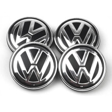 4OD56mm Radkappen für Volkswagen New Jetta, New Santana, New Bora, New Lavida, Lang Lang, Polo Badge Logo