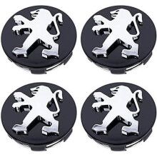 Radnabenkappen für Peugeot 108 208 2008 308 3008 408 4008 508 5008 I II III iON Rifter Partner RCZ Radkappen, 4 Stück
