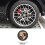 x Porsche Macan 65mm γκρι κεντρικά καπάκια τροχών με λογότυπο 2