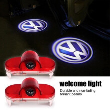 2 Stück LED-Türprojektorleuchten für Volkswagen VW Golf MK4 Touran Caddy Bora Mon1224-9-29802