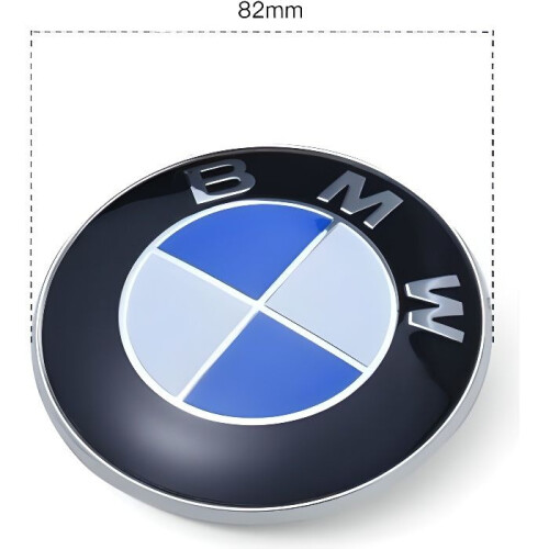 Λογότυπο εμβλήματος καπό BMW για 82mm