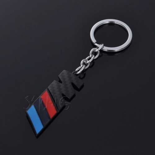 BMW M logo keychain (Black)
