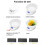 Kitchen scale - YOUNGKEE - 5KG - Electronic - LCD - White 3