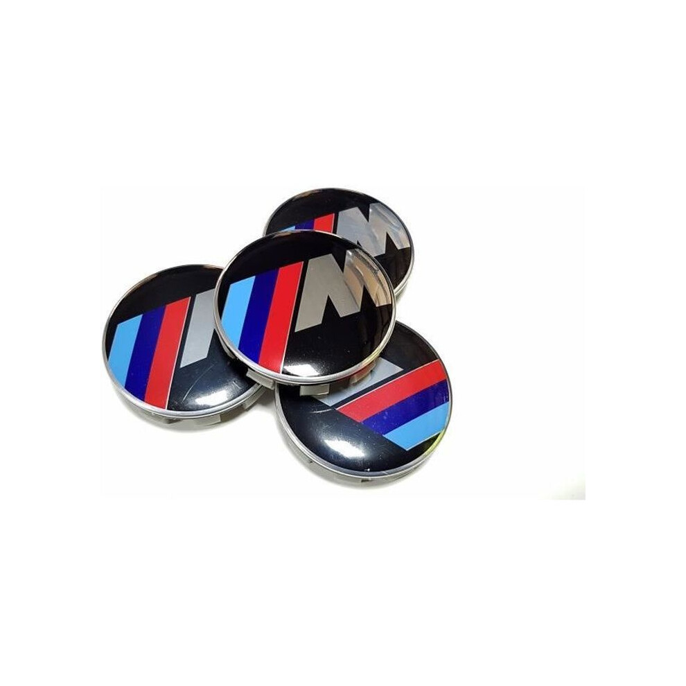 4X Bmw M Sport 68Mm Wheel Center Hub Cap Emblem Blue 6083684948541