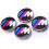 Κατάλληλο για 4 κεντρικά καλύμματα τροχών BMW M 68 χιλιοστών 3