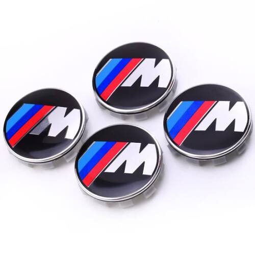 Κατάλληλο για 4 κεντρικά καλύμματα τροχών BMW M 68 χιλιοστών 2
