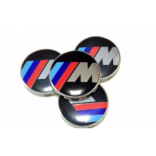 4x έμβλημα καπακιού κεντρικού τροχού BMW M Sport 68mm 2