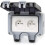 Waterproof Double Outdoor Electrical Socket IP66 Waterproof Wall Socket 16A 1