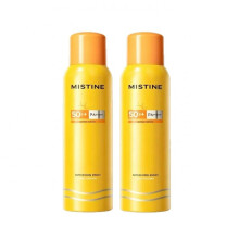 (yellow, 100ml) Sunscreen Spray 100ml Lightweight Sunblock SPF50+ PA+++ High Protection Outdoor Sport Water Resistant