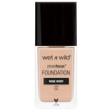 wet n wild Photo Focus Matte Liquid Foundation Rose Ivory, Vegan & Cruelty-Free