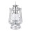 Kerosin-Laterne Eisen Silber dekorative Lampe 1