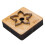 Blumenleder-Ausschneideform mit Holzbasis 50mm 14