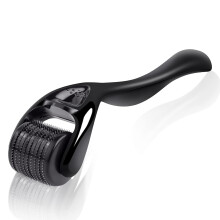 (0.75MM) Beard Roller, Dermaroller, Bartroller Bartwuchs, Microneedling Roller für Gesicht und Körper, Nadelroller Bart Roller