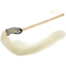 Taoist Handheld Horsetail Whisk Decor Lightweight Decorative Whisk