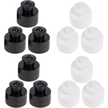 20 Stück Sport-Wasserflaschenverschlüsse, 28 mm, Schraubverschluss, auslaufsichere Kunststoff-Ersatzdeckel
