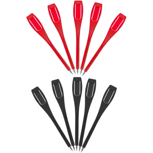 20pcs Golf Scoring Pencil Small Compact Plastic Pencils for Golf Gadgets Pocket Desktop Use