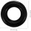 Golf Swing Practice Weighted Ring Black Adjustable Training Aid 2