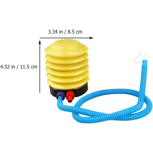 4 buc Pompă de picior pentru gonflabile, pompă cu pedală, material plastic, practică, ușor de utilizat 1