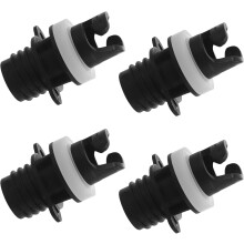 Adaptateur de pompe Ă air (lot de 4) pour planche Ă pagaie gonflable, kayak, canot pneumatique - Connecteur de valve de gonflage