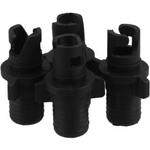 4-teiliges Ventiladapter-Set für Schlauchboote, SUP-Pumpenventilkonverter mit auslaufsicheren Luftpumpenanschlüssen