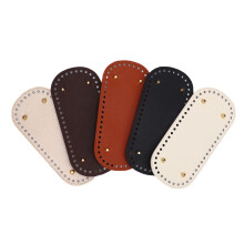 5 Stück Geldbörsenböden aus PU-Leder 22x10cm, 2 Haken