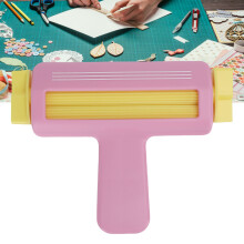 Rosafarbener Papier-Crimper, 548 g, 16,9  13,31 cm / 21  29,7 cm