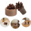 Set van 2 etherische olie diffusers van massief hout met dennenappeldesign 8