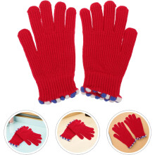 Winterwarme Handschuhe für Damen, Touchscreen-gefütterte Thermohandschuhe für kaltes Wetter, winddicht, Handwärmer